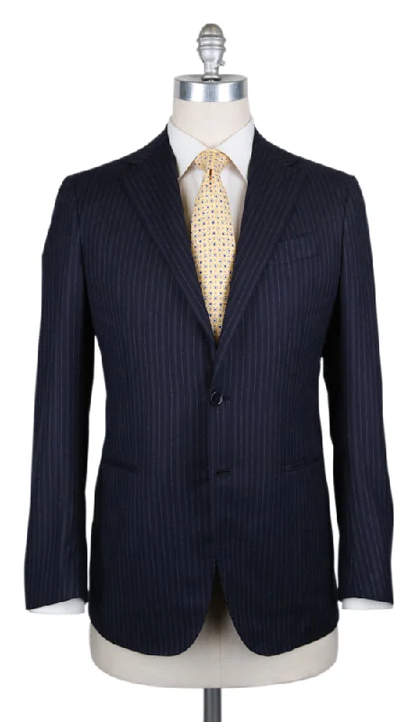 Luigi Borrelli Midnight Navy Blue Suit