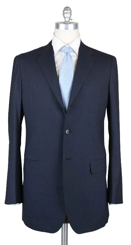 Sartorio Napoli Navy Blue Suit - 43 US / 53 EU