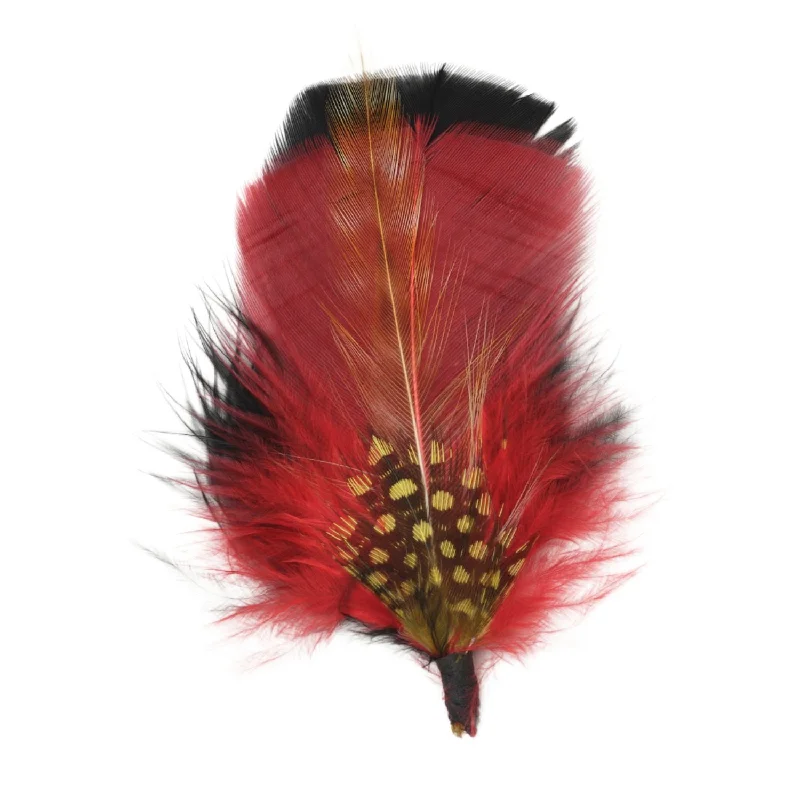 Tribal Flare- Vibrant Feather for Hats