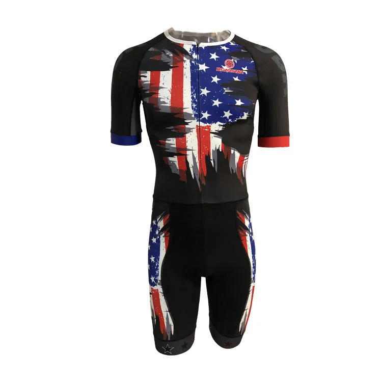 Roadstar - USA Flag Aero Pro Skinsuit