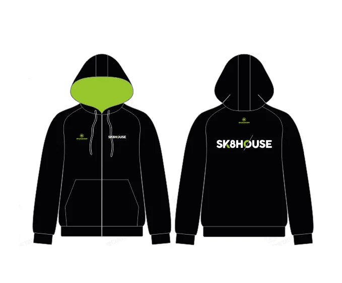 Sk8House - Zip Up Hoodie