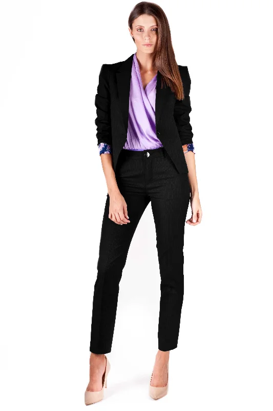 Black Dunstan Pant Suit