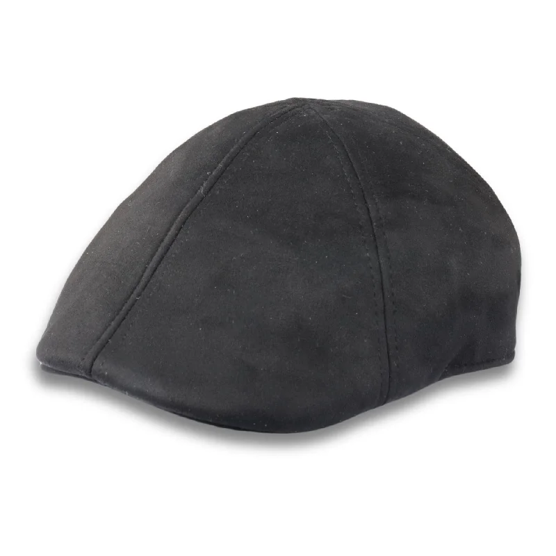 Men's Duckbill Cap Plain Solid Gatsby Peaked Ivy 6 Panel Hat