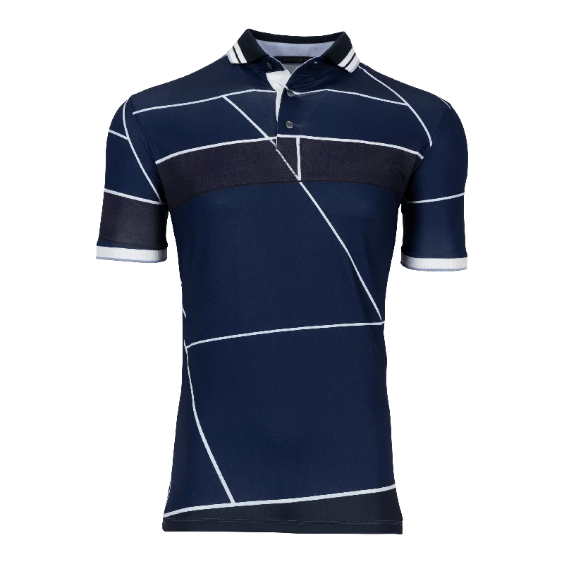 Men's Shirts for CampingCourt Lines Polo