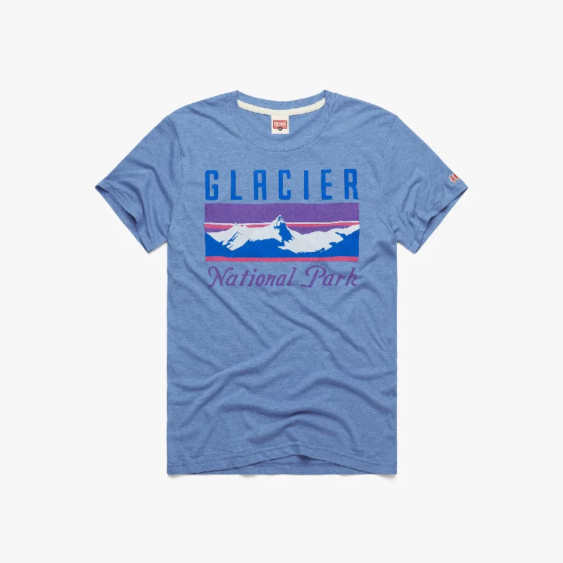 Men's Three-Quarter Sleeved TopsGlacier National Park