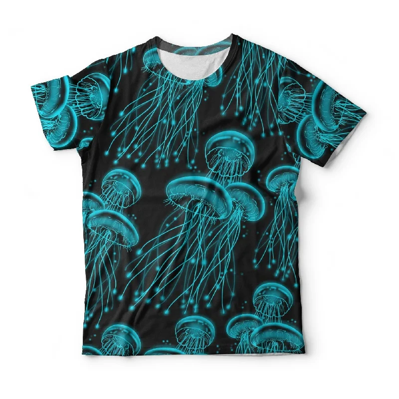 Men's Shirts with Antimicrobial TreatmentJelly Fish T-Shirt