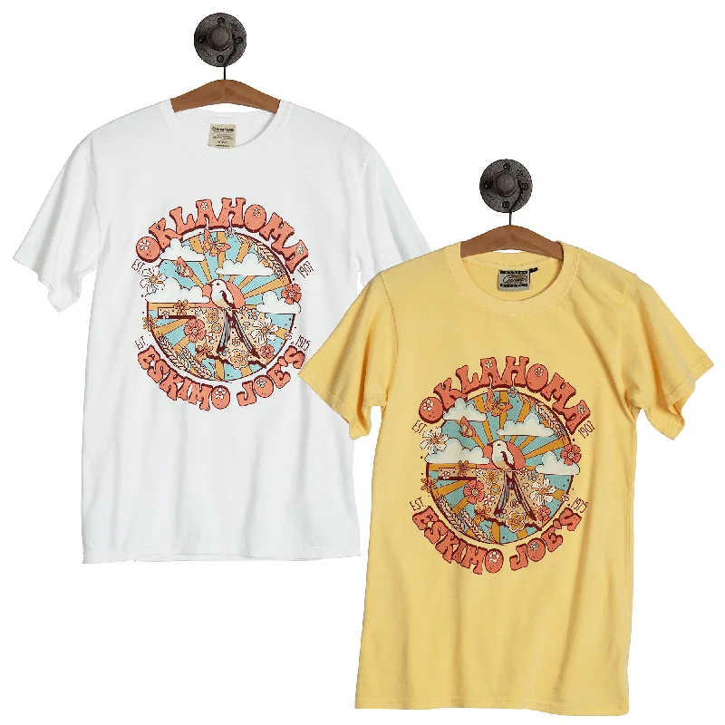 Men's Shirts with Surplice HemlinesJOE'S OKLAHOMA PROPS TEE - JOPT