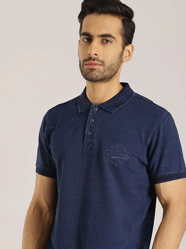 Durable Men's Work ShirtsMen Solid Polo T-Shirt