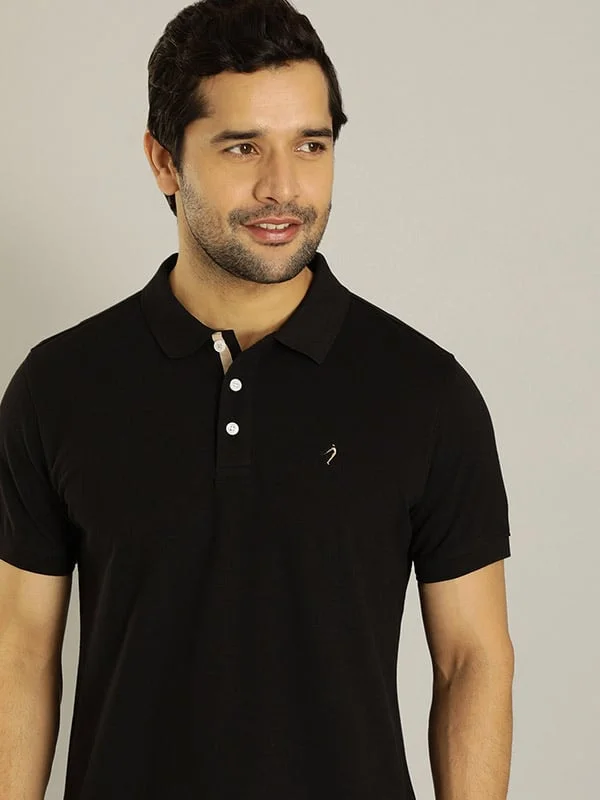 Stylish Men's HenleysMen Solid Polo T-Shirt