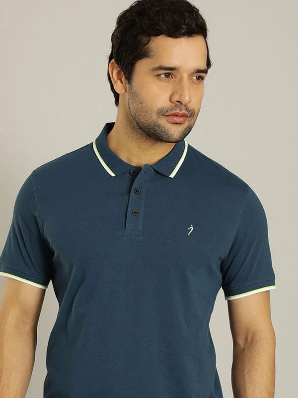 Elegant Men's Dress ShirtsMen Solid Polo T-Shirt