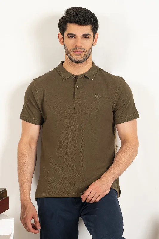 Men's Shirts with Checkered Patterns"AUSTIN" Summer Polo T-Shirt