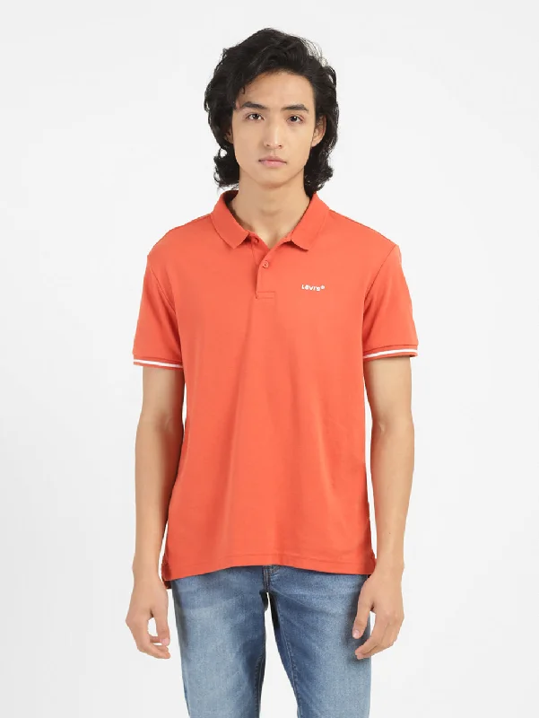 Men's Shirts with Hidden PocketsMen's Solid Polo T-shirt