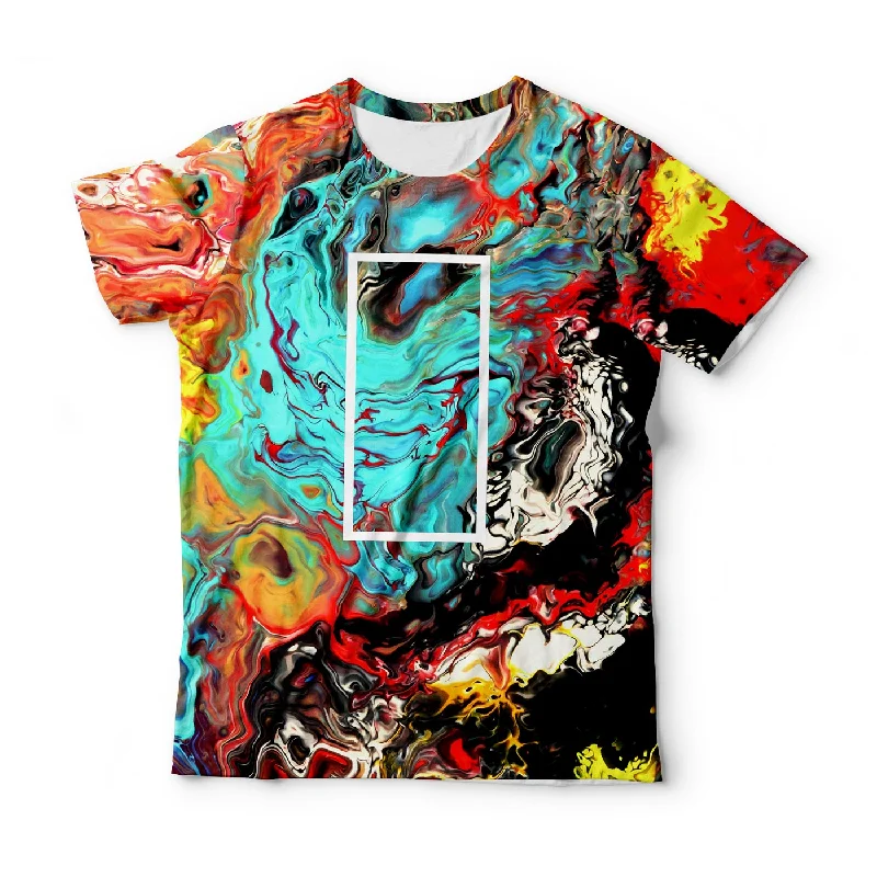 Men's Casual Shirts for Everyday WearOil Painting T-Shirt