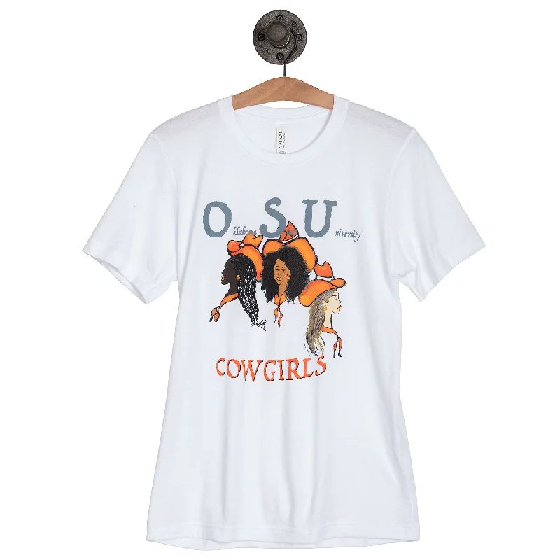 Striped Men's TopsOSU COWGIRLS TEE - OSUCGT