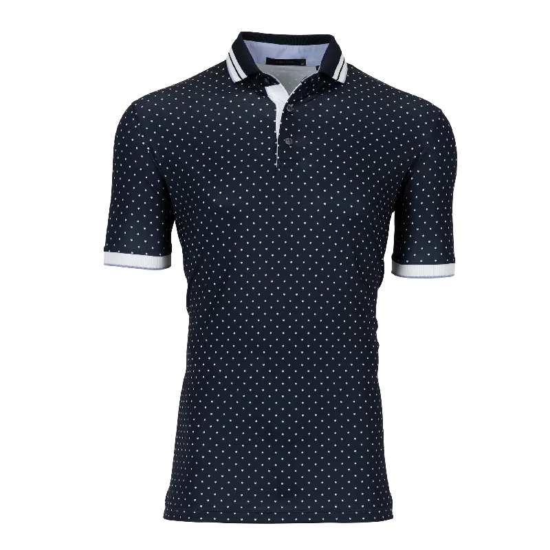 Men's Shirts with Floral PrintsRacquet Icon Polo