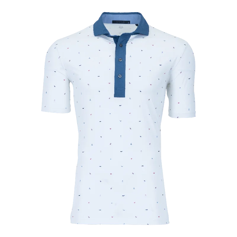 Men's Shirts with Logo EmbossmentsSpirit of Faroe Polo