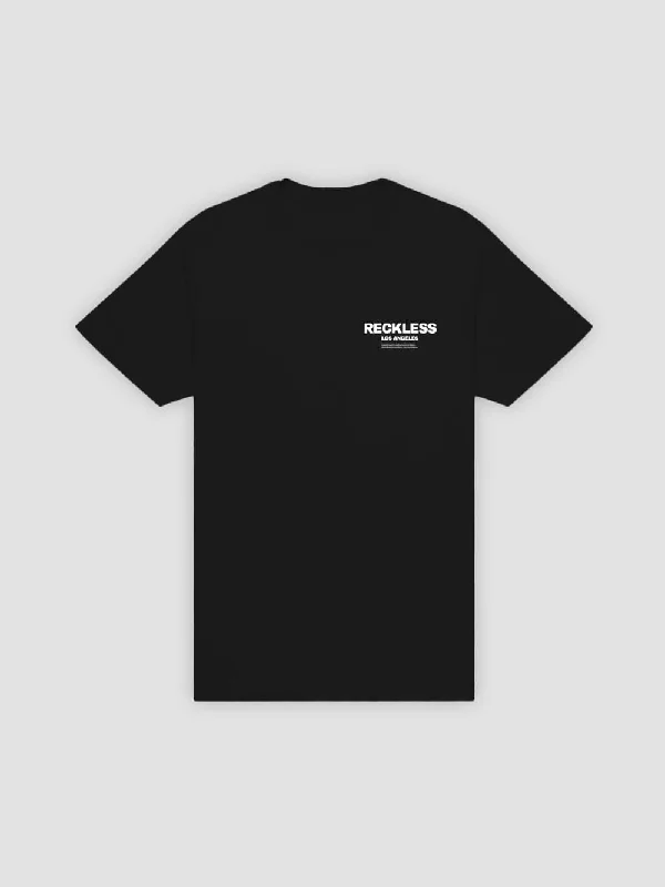 Men's Shirts with Contrast CollarsStandard Issue Tee - Black