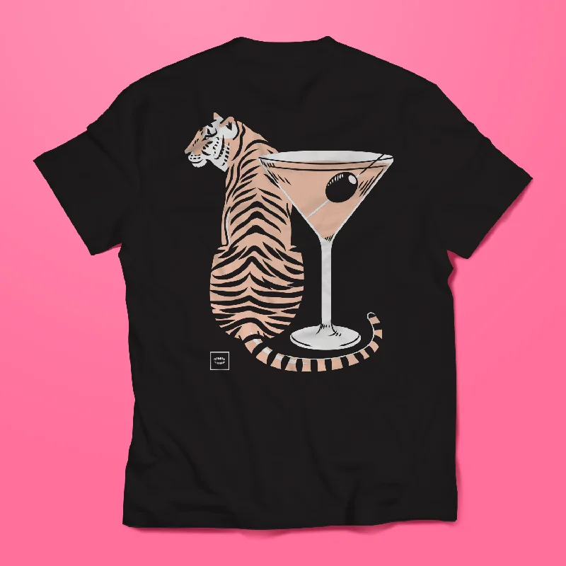 Men's Shirts with Zippered PocketsTiger Tini