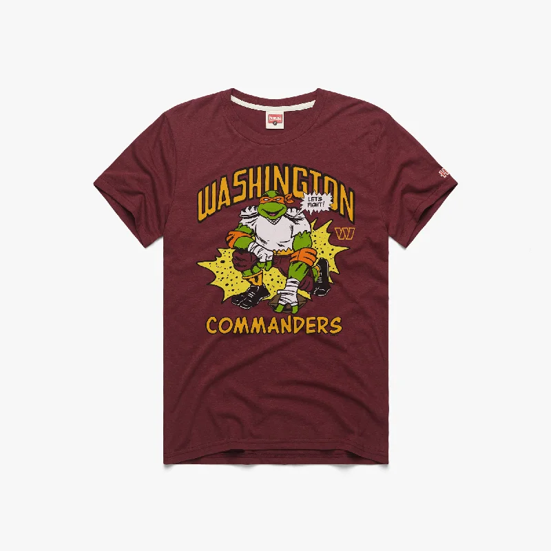 Men's Shirts for BoatingTMNT Michelangelo x Washington Commanders