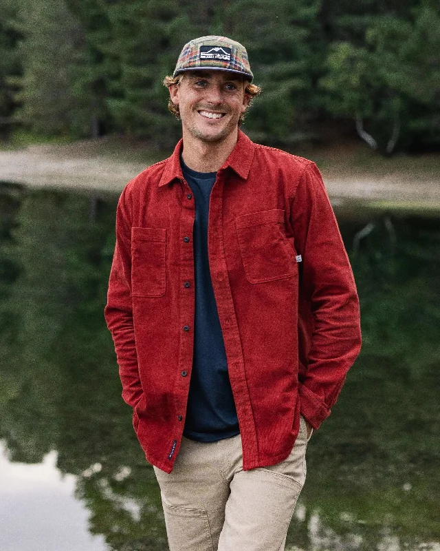 Men's Custom Dress Shirts for a Personalized FitBackcountry Cord Shirt - Red Ochre