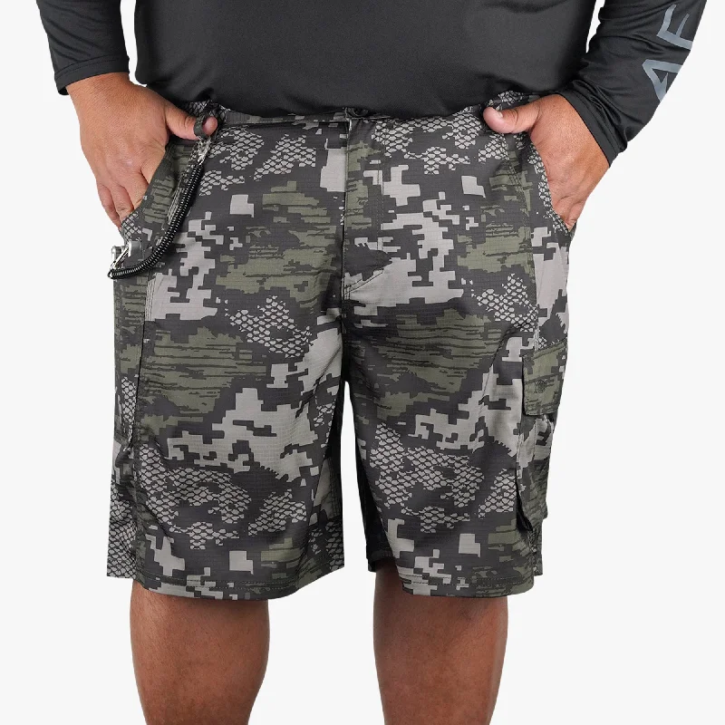 Men's Pants with Reflective Stripes for SafetyBig Guy Tactical Fishing Shorts