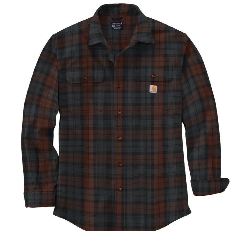 Men's Graphic Print T-Shirts for a Statement LookCarhartt Men's Loose Fit Heavyweight Flannel Button-Down Work Shirt