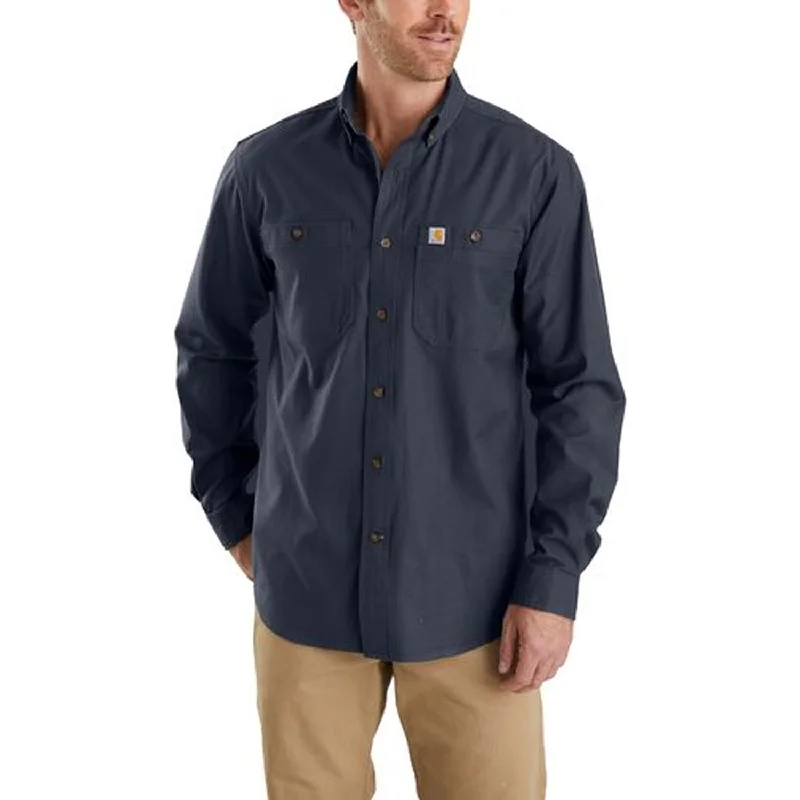 Men's Wrinkle-Free Shirts for Easy CareCarhartt Men's Rugged Flex® Rigby Button-Down Long Sleeve Shirt