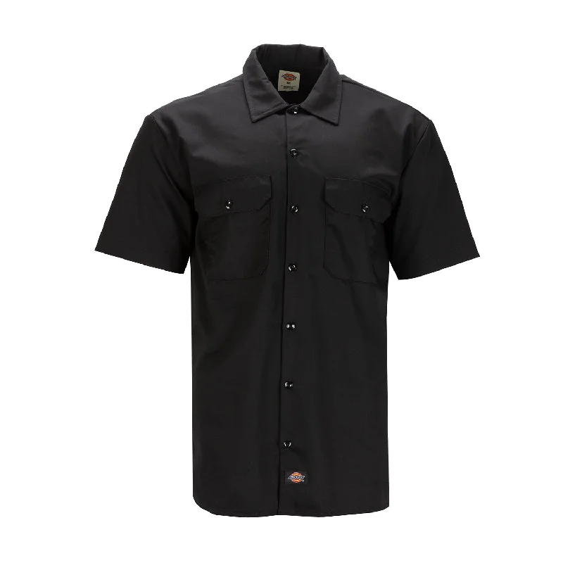 Men's Henley T-Shirts for a Casual TwistSS Twill Work Shirt - Mens