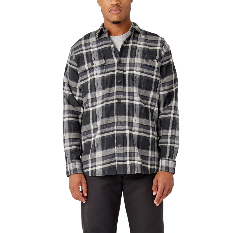 Black Grey Multi Plaid