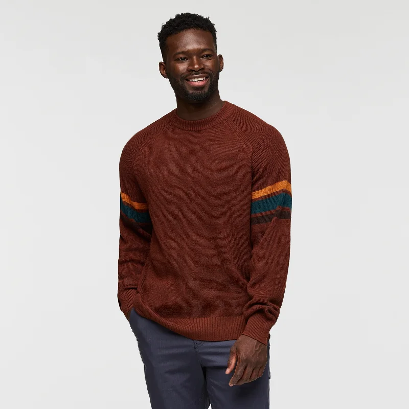 Men's Sweaters in Earthy TonesLibre Waffle Crew Sweater - Men's