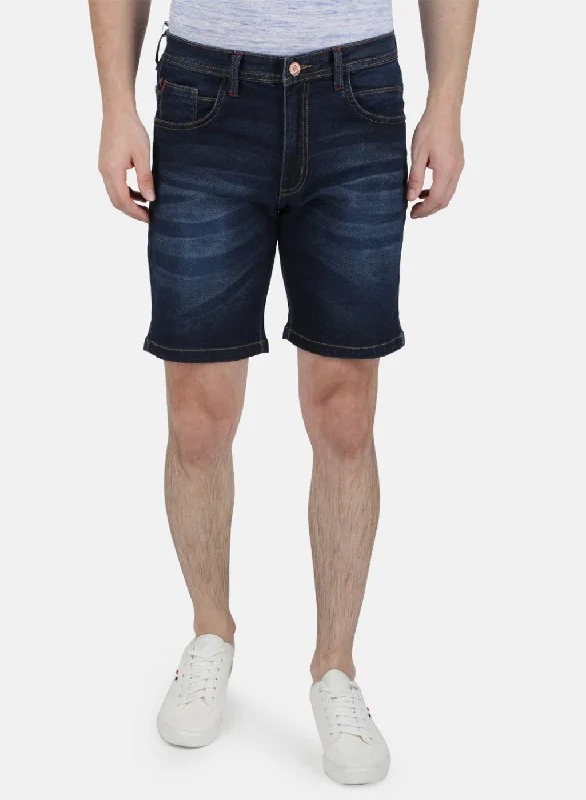 Men's Unique and Designer Bottom Wear for a Statement LookMens Blue Light Wash Short