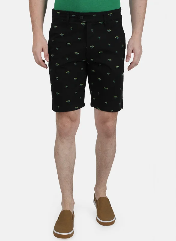 Men's Pants with Pleated FrontsMens Olive Printed Shorts