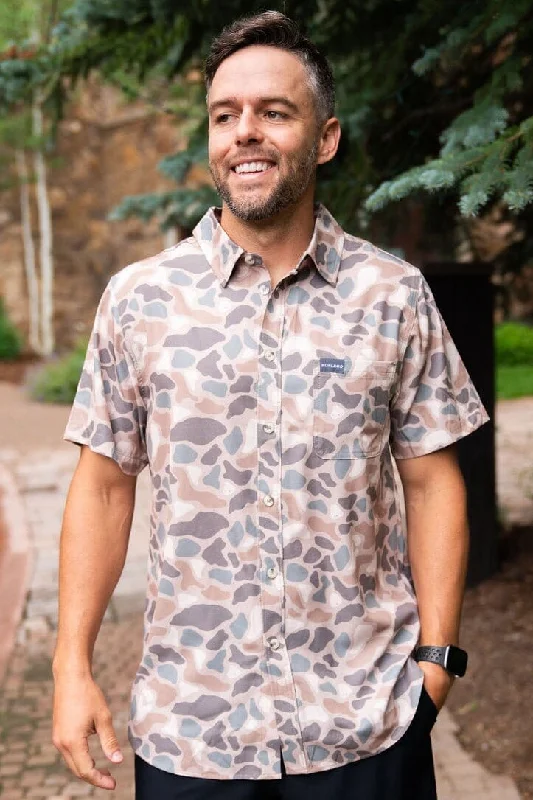 Men's Bamboo Fiber Shirts for Softness and BreathabilityPerformance Button Up - Pintail Camo