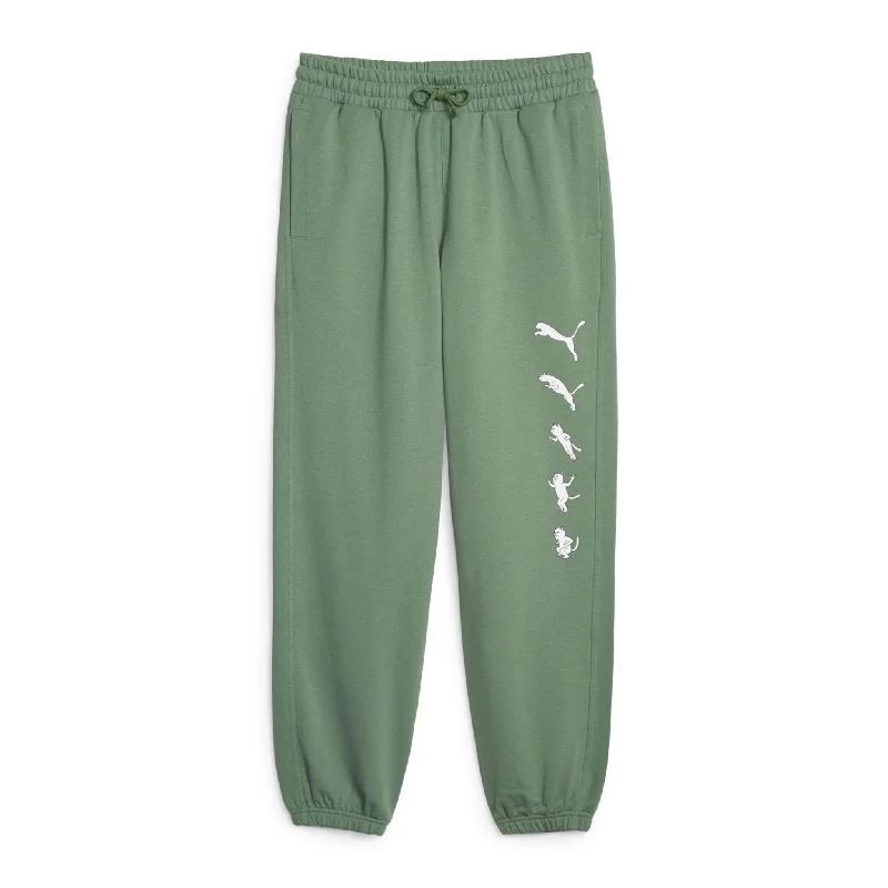 Lightweight Men's Linen PantsPUMA X RIPNDIP Morph Sweatpants (Eucalyptus)