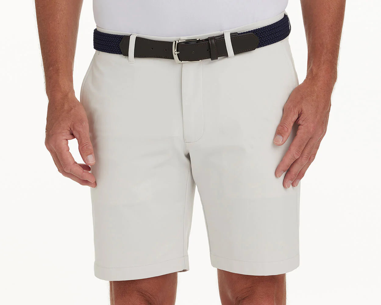 Layered Men's OverallsThe Harwood Short: Stone