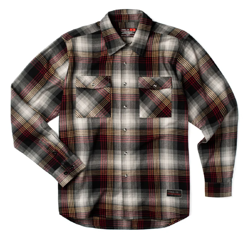 Versatile Men's Short-Sleeve ShirtsTroll Co. Men's True Grit Button-Down Long Sleeve Work Shirt