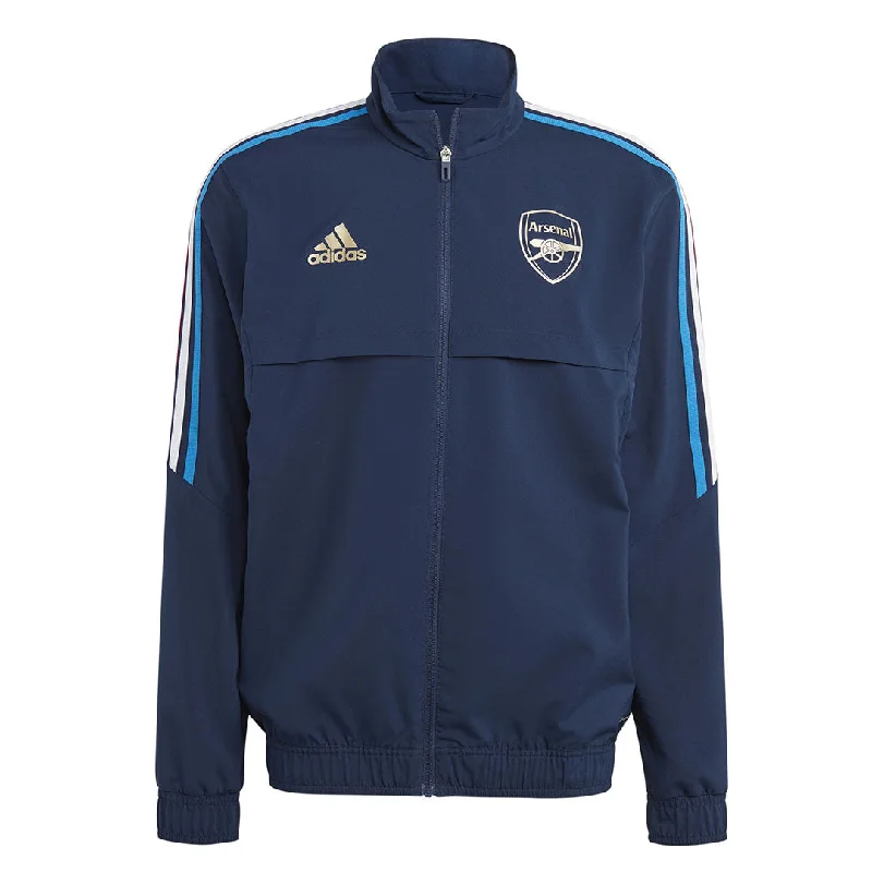 Men's Flowy Shirts for a Relaxed Lookadidas - Men's 22-23 Arsenal Pre-Match Jacket (HZ9989)