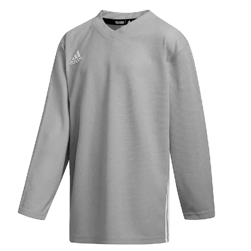 Men's Shirts with Ruffled Hemlinesadidas - Men's Hockey adiTeam Training Jersey (EC8101)