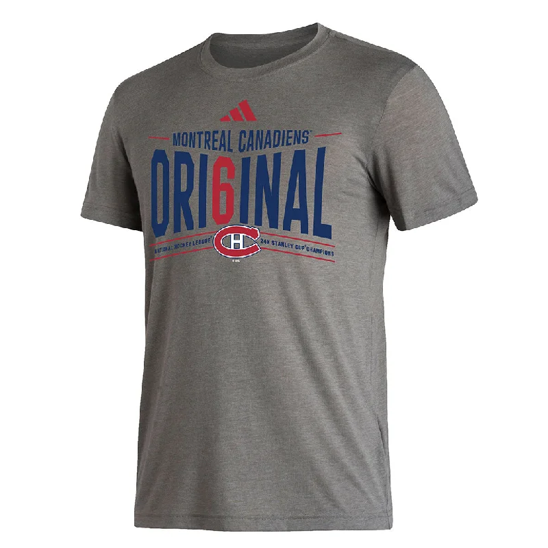 Men's Shirts with Pocket Squaresadidas - Men's Montreal Canadiens NHL T-Shirt (IB7187)