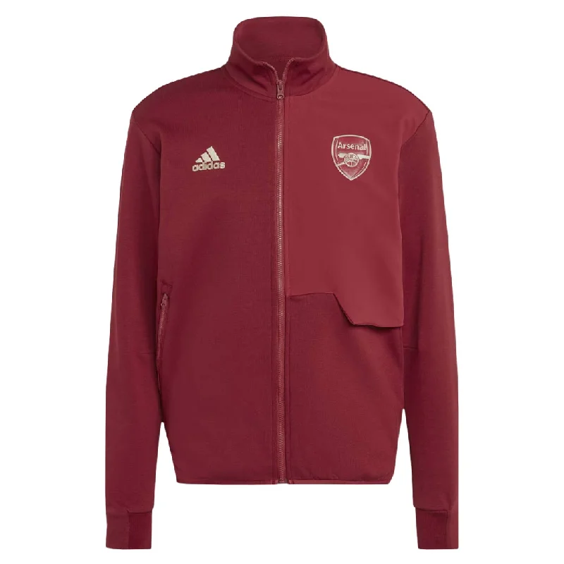 Men's Shirts with Surplice Hemlinesadidas - Men's Arsenal FC Anthem Jacket (HZ2080)