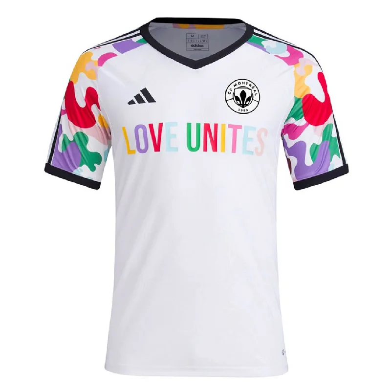 Men's Shirts with Patch Pocketsadidas - Men's CF Montreal Pride Pre-Match Jersey (IN9190)