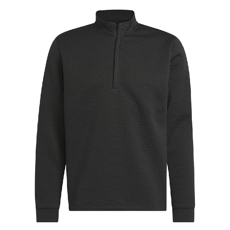 Men's Shirts with Embellished Sleevesadidas - Men's DWR Quarter Zip Pullover (HZ0436)