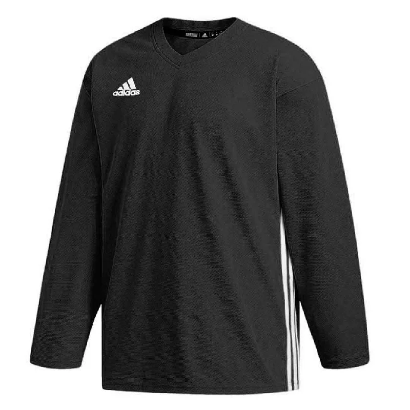 Men's Shirts with Zippered Pocketsadidas - Men's Hockey adiTeam Practice Goalie Training Jersey (EC7632)