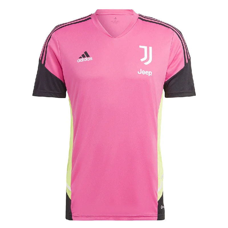 Men's Shirts with Tab Collarsadidas - Men's Juventus Condivo 22 Training Jersey (HS7551)