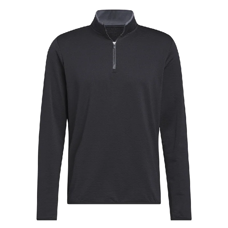 Men's Shirts with Mock Necksadidas - Men's Lightweight Cold.Rdy Quarter Zip Pullover (HZ3198)