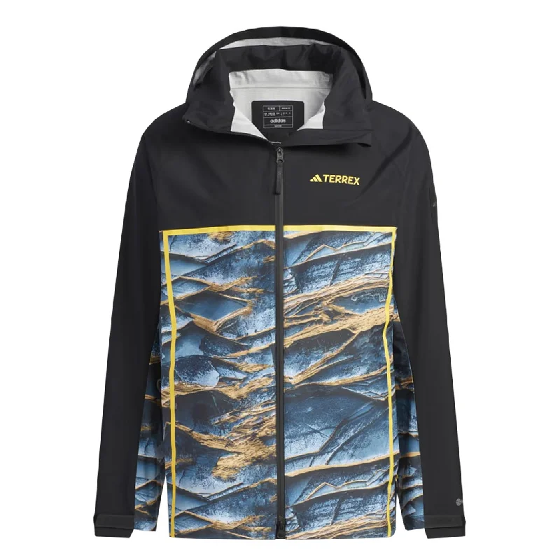 Men's Shirts with Double-Breasted Designsadidas - Men's National Geographic RAIN.RDY Jacket (IC1979)