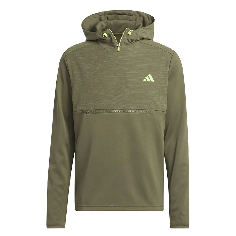 Men's Shirts with Chest Pocketsadidas - Men's Textured Anorak Hoodie (IB1989)