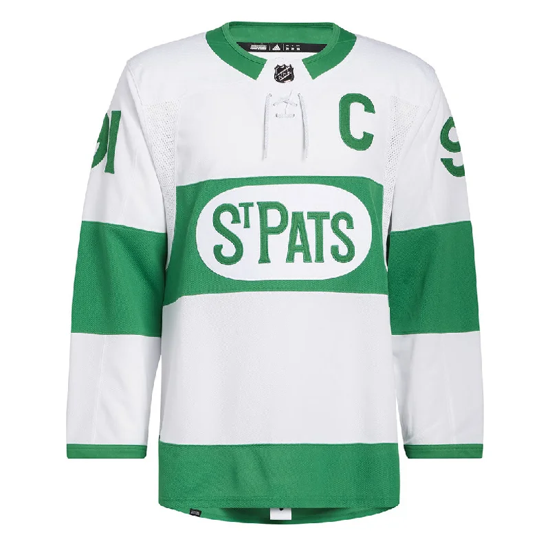 Men's Shirts for Outdoor Activitiesadidas - Men's Toronto Maple Leafs Tavares St. Pats' Jersey (HE1156)