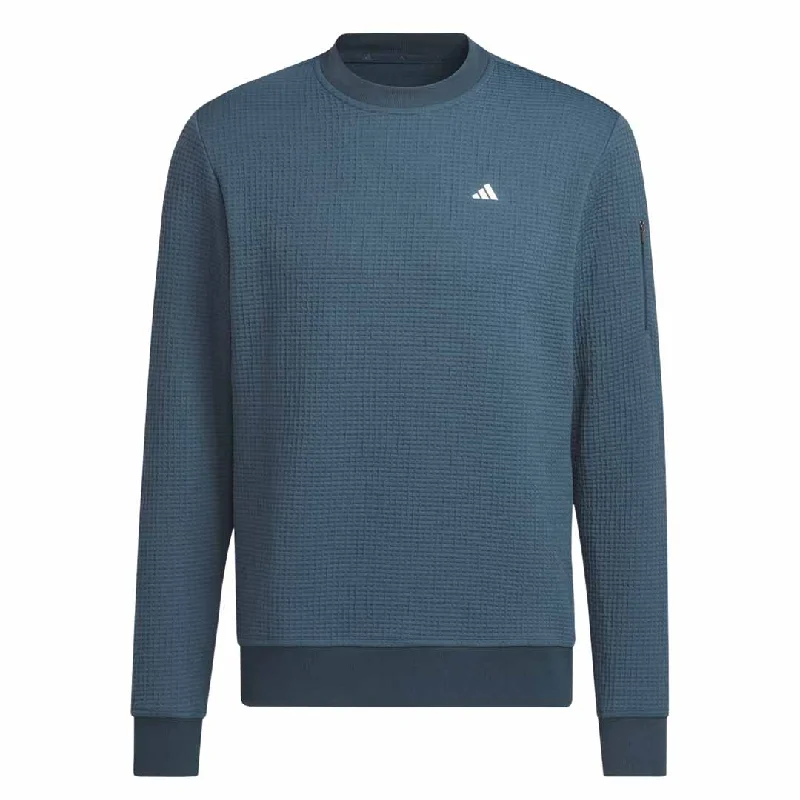 Men's Shirts with Asymmetrical Hemlinesadidas - Men's Ultimate365 Tour Cold.Rdy Crewneck (IL6747)