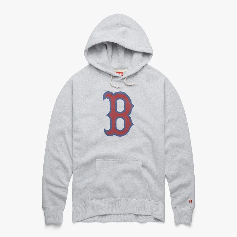 High-Quality Men's French Terry HoodiesBoston Red Sox Hoodie